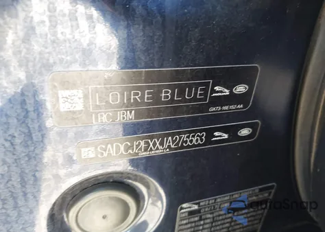 2018 Jaguar F-Pace 25T Premium z USA, uszkodzony, nr VIN SADCJ2FXXJA275563